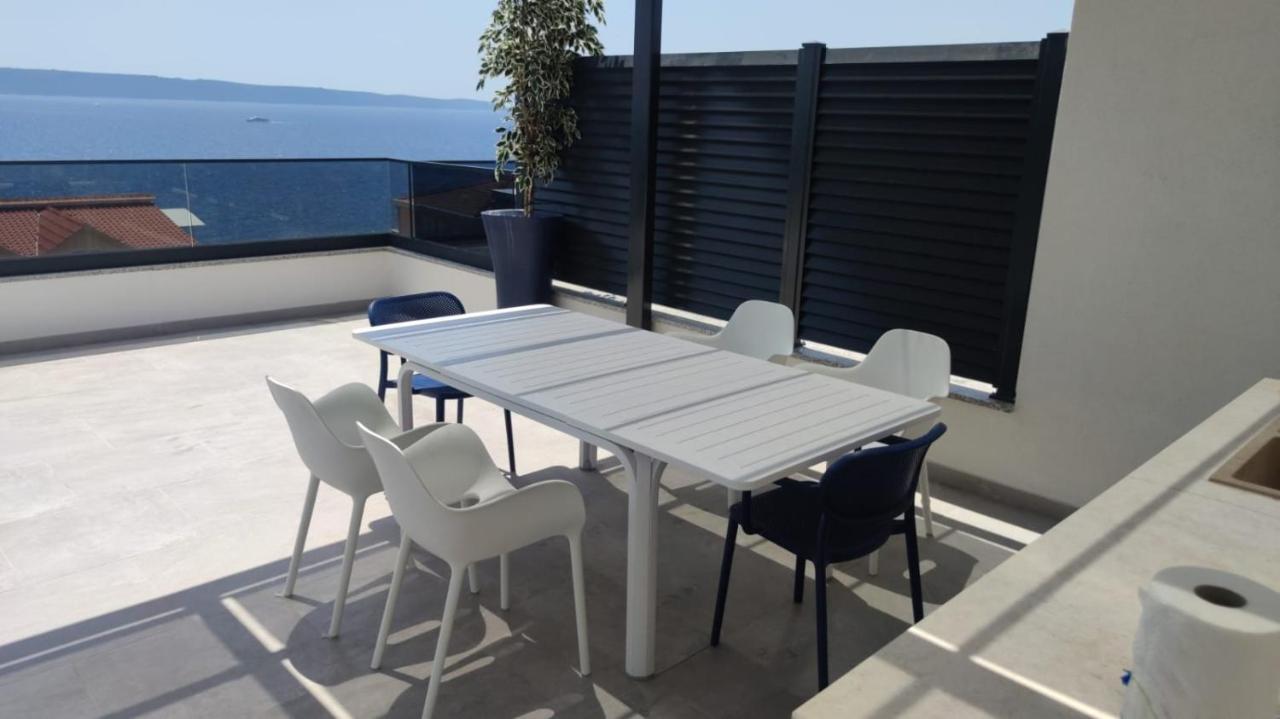 Luxury Apartment- Balcony- Private Rooftop And Jacuzzi- Common Pool Trogir Exteriör bild