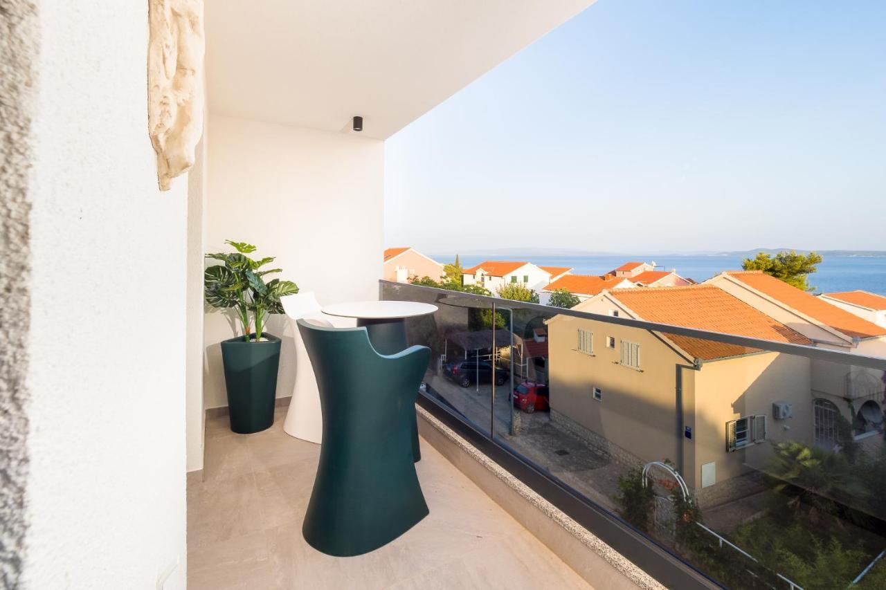 Luxury Apartment- Balcony- Private Rooftop And Jacuzzi- Common Pool Trogir Exteriör bild