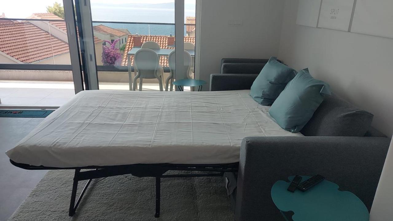 Luxury Apartment- Balcony- Private Rooftop And Jacuzzi- Common Pool Trogir Exteriör bild